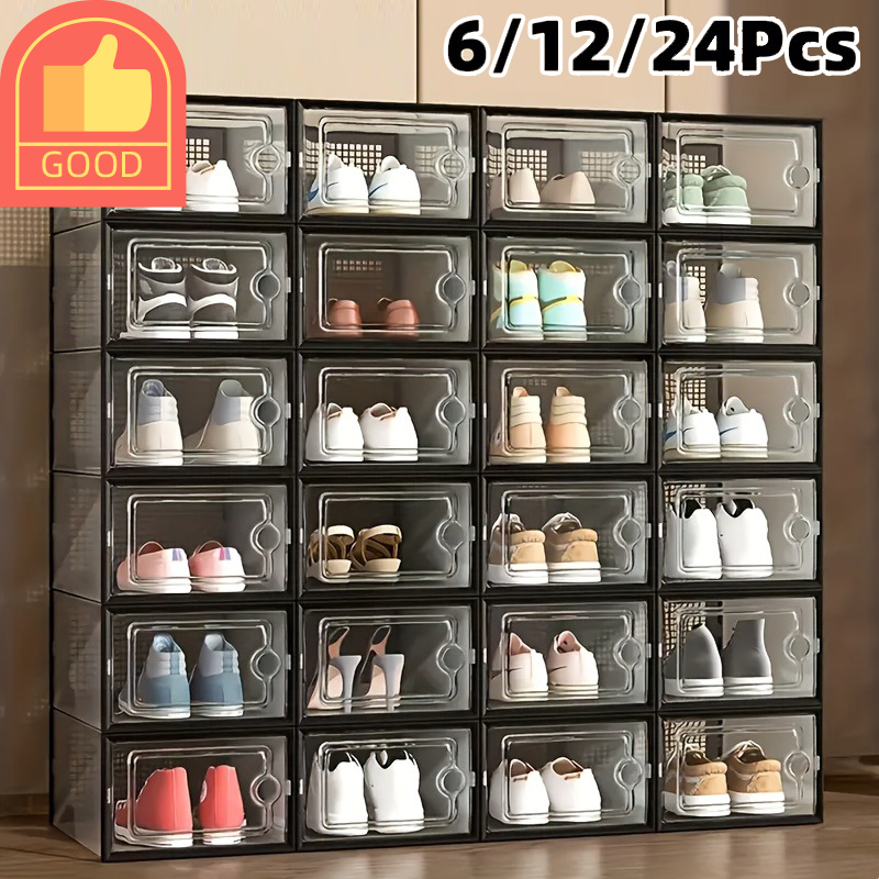 Shoe Box Display - Caixa de sapatos transparente grossa com