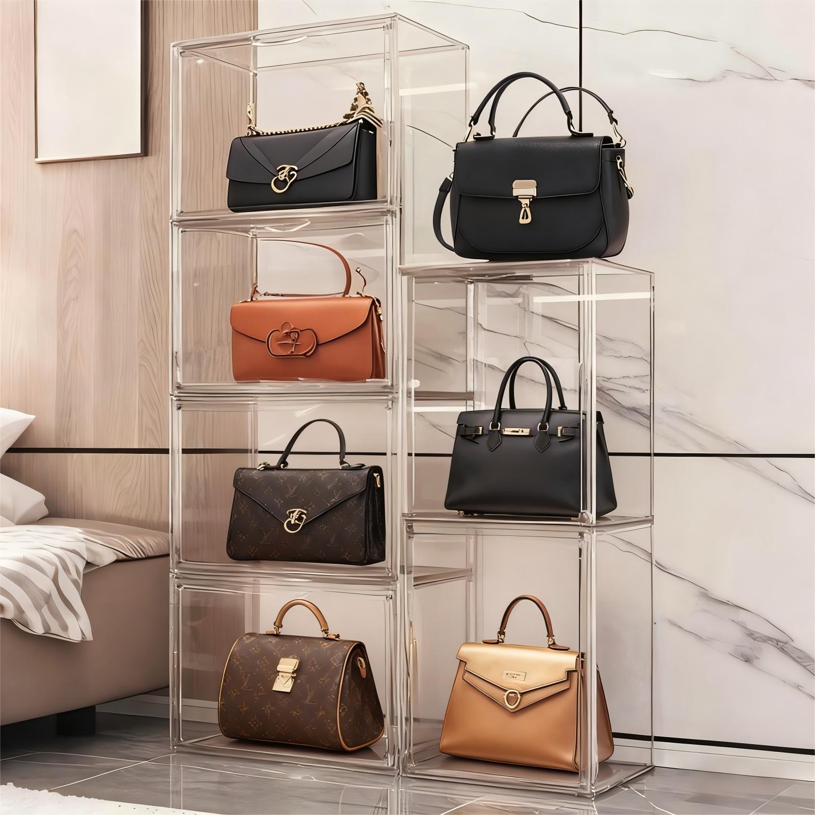 Shoe Box Display - Caixa de armazenamento de grande capacidade,