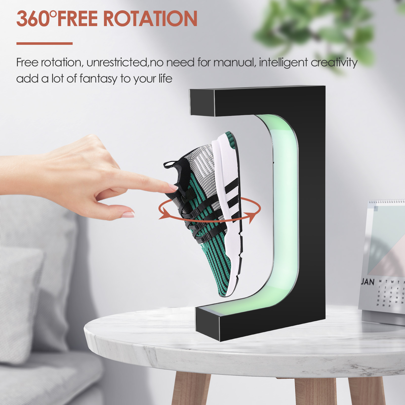 Suporte flutuante para tênis,  - Shoe Box Display avaliação e preço