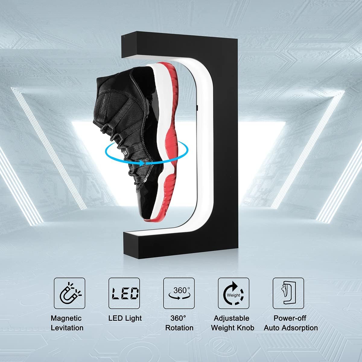 Suporte flutuante para tênis,  - Shoe Box Display avaliação e preço