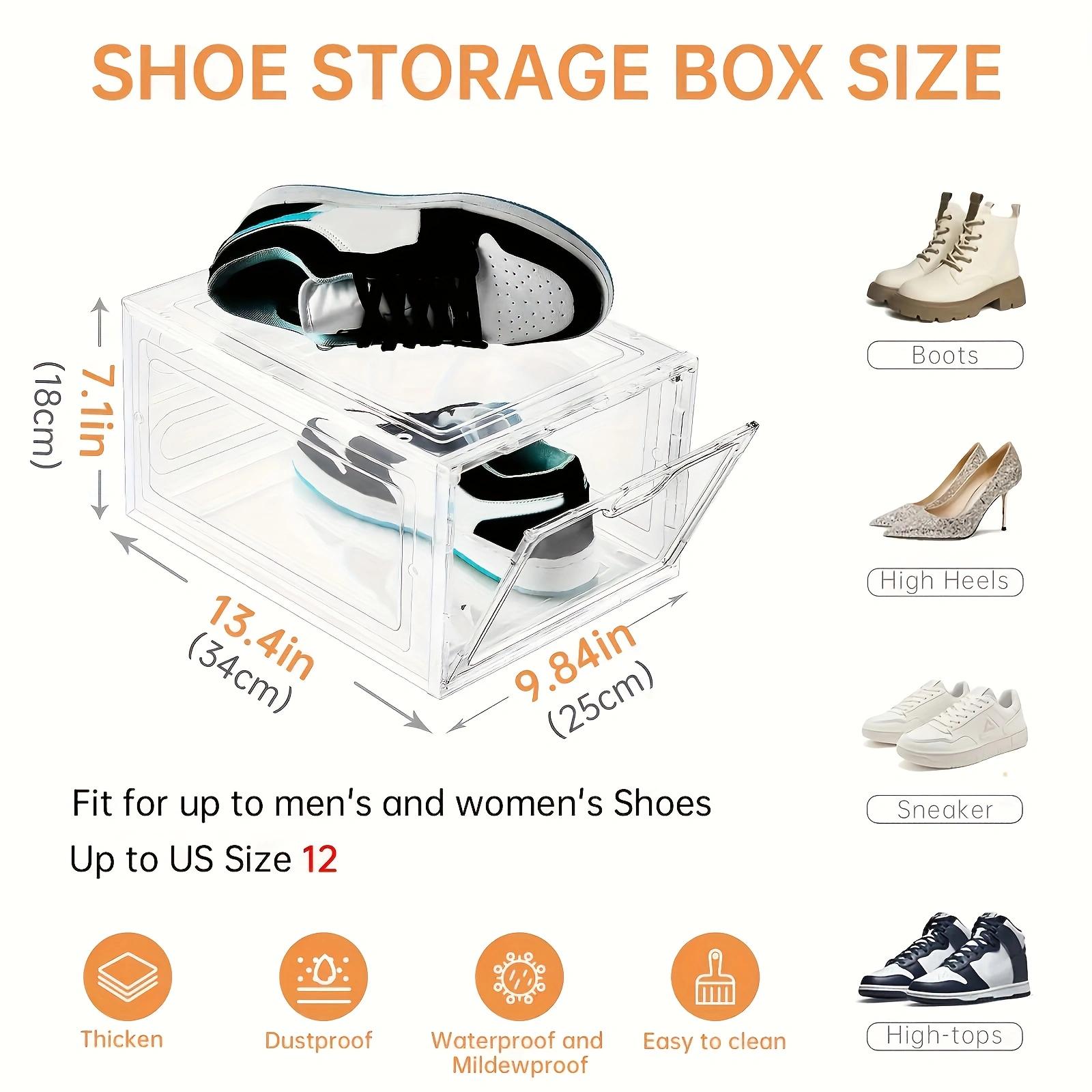 Caixas de Sapatos de Plástico  - Shoe Box Display avaliação e preço