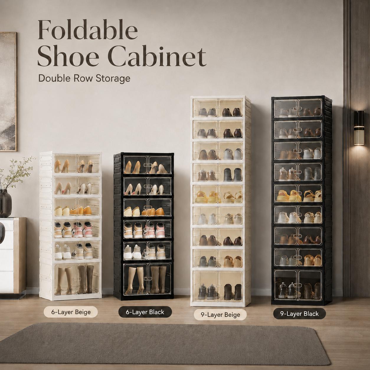 Sapateira dobrável sem necessi - Shoe Box Display avaliação e preço