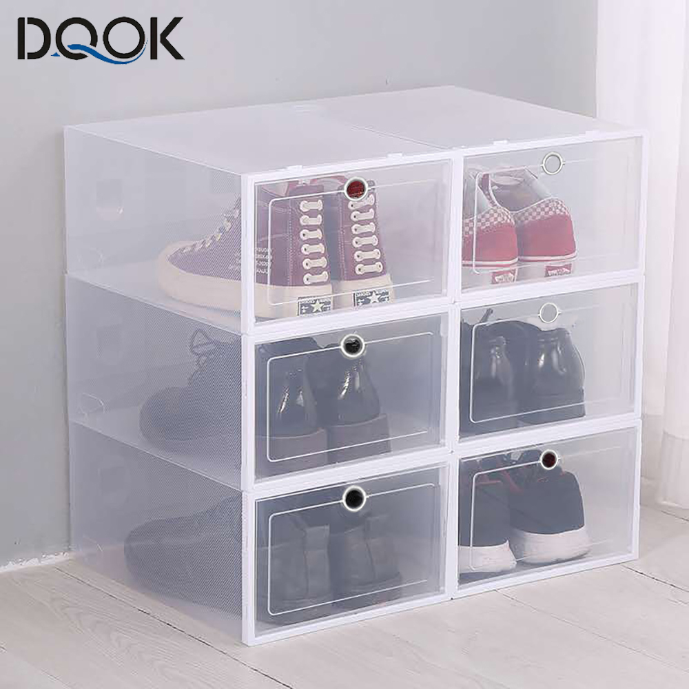 Pacote com 6 Caixas Transparen - Shoe Box Display avaliação e preço