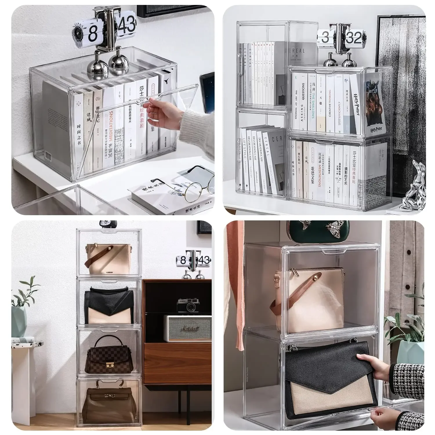 Caixa Organizadora Transparent - Shoe Box Display avaliação e preço