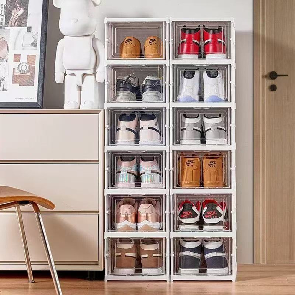 Caixa de Sapatos Dobrável à Pr - Shoe Box Display avaliação e preço