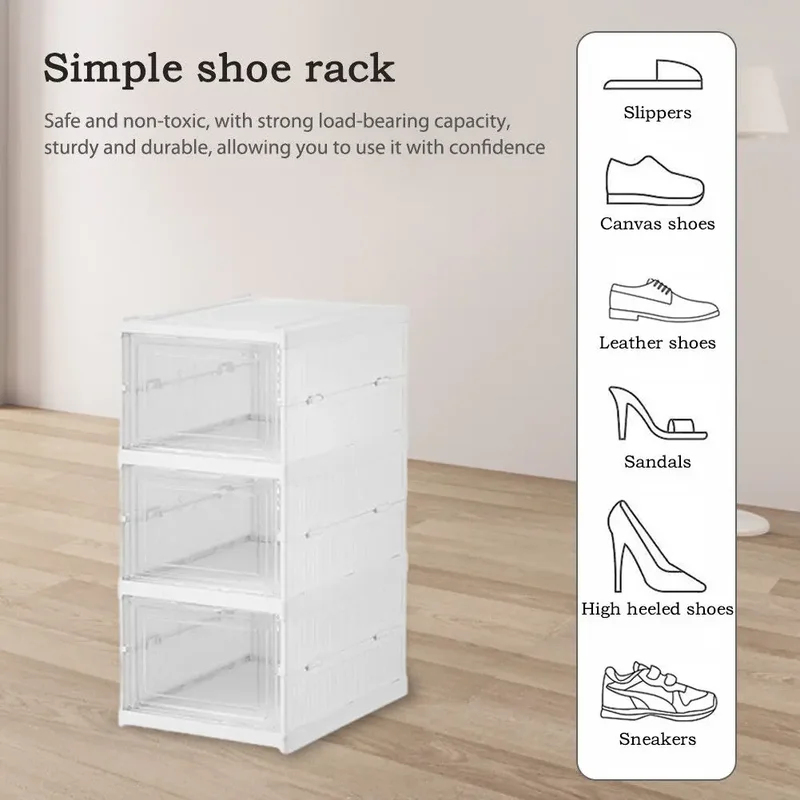 Caixa de Sapatos Dobrável à Pr - Shoe Box Display avaliação e preço