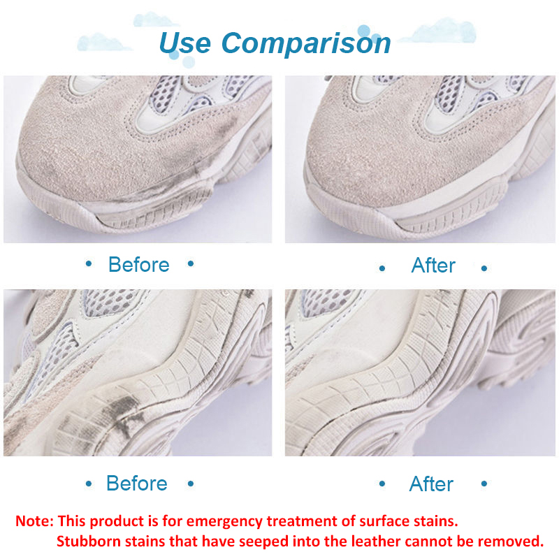 Borracha de limpeza para sapat - Sneaker Care Whitener avaliação e preço